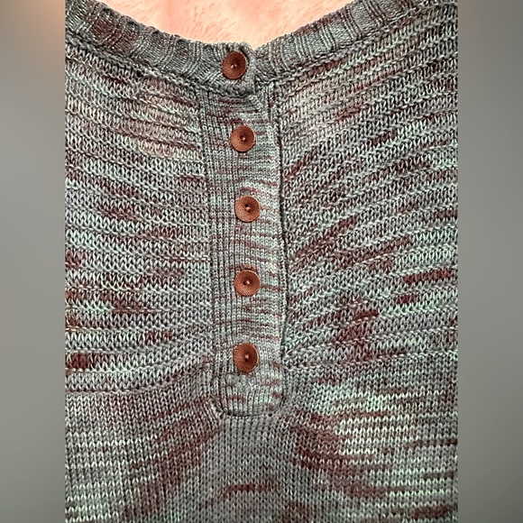 Lucky Brand loose knit 3/4 sleeve sweater - Picture 4 of 5